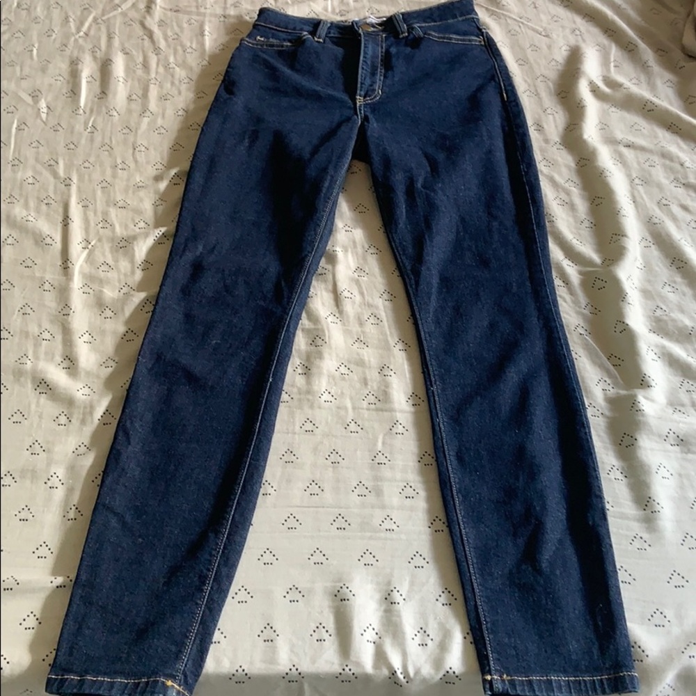 American Apparel High Waisted Jeans